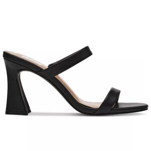 Dolce Vita Yorke Two-Band Square-Toe High-Heel Dress Sandals